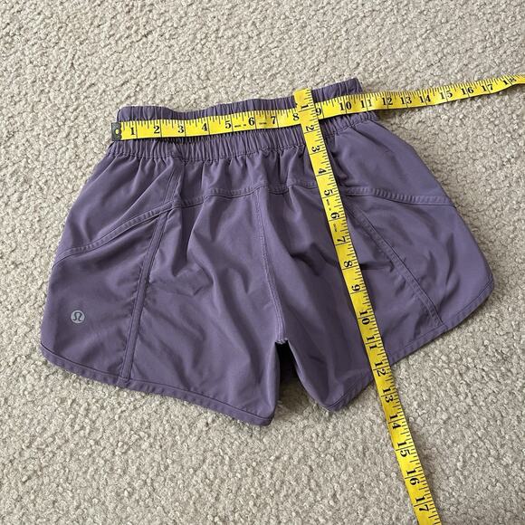 Lululemon Tracker Short V 4" Smoked Mulberry Size 4 - Picture 8 of 9